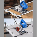 Sanie, sistem ghidaj pentru circular de mana sau ober freza, debitare lemn (M sau L)-4