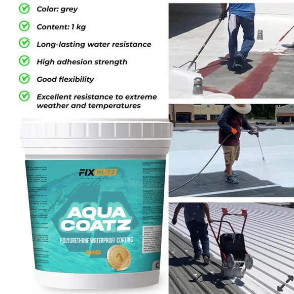 Solutie, membrana, etansant acrilo-poliuretanic gri pentru etansare sol, 1 kg