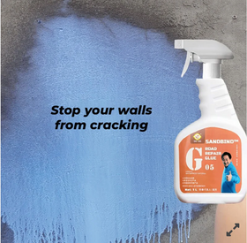 Agent, solutie de fixare a nisipului, tencuielii, pt reparatie fisuri, gropi, gauri, 1 L - 0