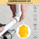 Set 3 filiere pentru filatare tevi platic, PPR, adaptor bormasina (1”, 1/2”, 3/4”)-4