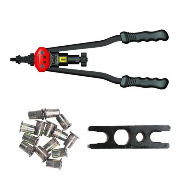 Set PROFESIONAL cleste nituit, nituri filetate, 300 nituri cadou,