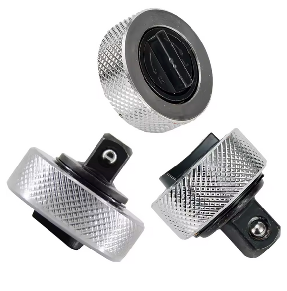 Set 3x adaptor, antrenor chei tubulare, de strans cu degetele (1/2, 1/4, 3/8)