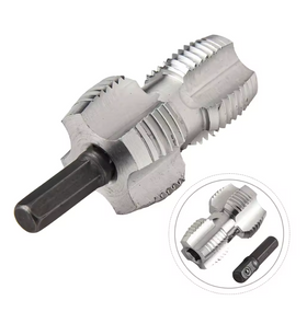 Adaptor bormasina pentru filetare tevi PPR, 1/2 si 3/4