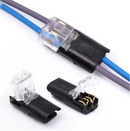 Set 2x conectori liniari fire, mufe clic 18-22 AWG-1