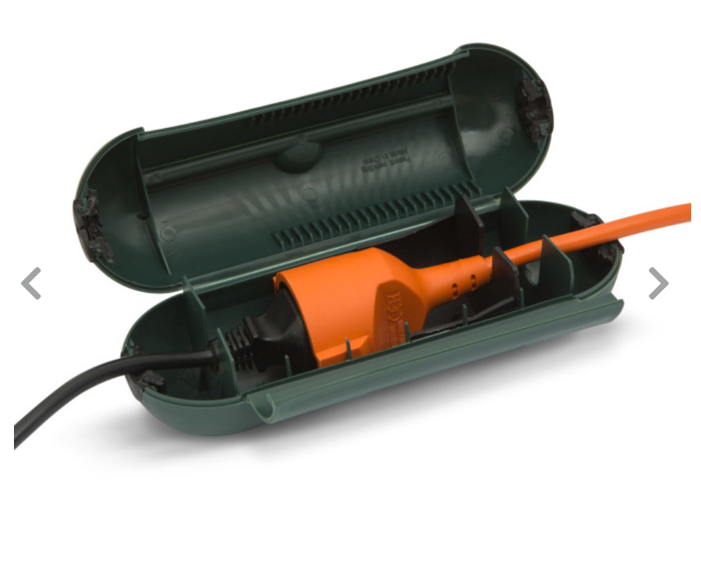 Carcasa protectie pentru prelungitor priza - uz exterior, capsula