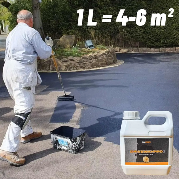 Solutie restaurare, reamprospatare si protectie asfalt DrivewayPRO™ - 1 L / 4-6 m²
