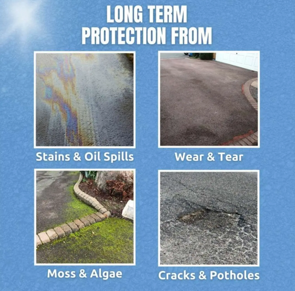 Solutie restaurare, reamprospatare si protectie asfalt DrivewayPRO™ - 1 L / 4-6 m²
