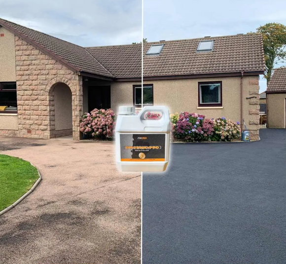 Solutie restaurare, reamprospatare si protectie asfalt DrivewayPRO™ - 1 L / 4-6 m²