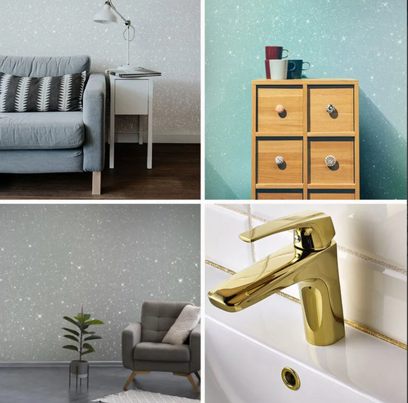 Aditiv pt. vopsea, glet, chit, aspect metalic, sclipicios, GlitterSpark™, ARGINTIU