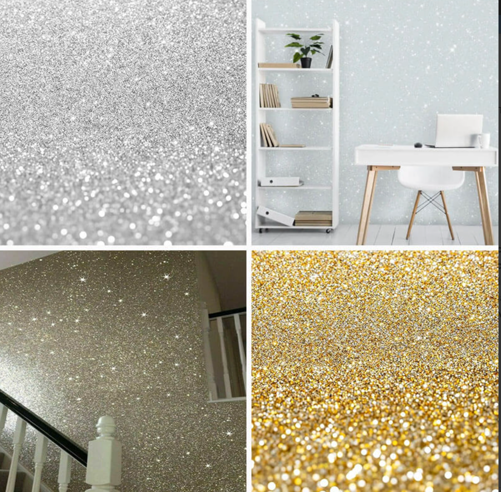 Aditiv pt. vopsea, glet, chit, aspect metalic, sclipicios, GlitterSpark™, ARGINTIU