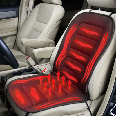Husa scaun auto incalzita, priza bricheta 12V, universala, sigurantata