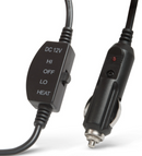 Husa scaun auto incalzita, priza bricheta 12V, universala, sigurantata-3