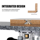 Freza lemn pentru indoit lemn la colt 90, muchii curbate fara imbinari, coada 8mm-6