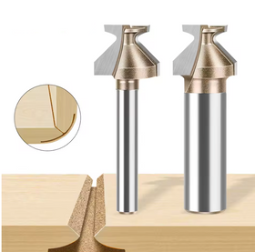 Freza lemn pentru indoit lemn la colt 90, muchii curbate fara imbinari, coada 8mm