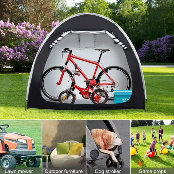 Cort stocare, depozitare diverse pt. exterior, rezistent la ploaie, UV, etc.