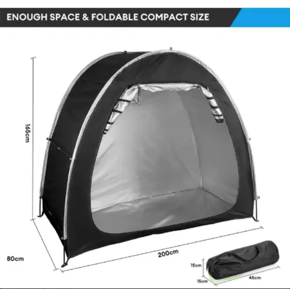 Cort stocare, depozitare diverse pt. exterior, rezistent la ploaie, UV, etc.