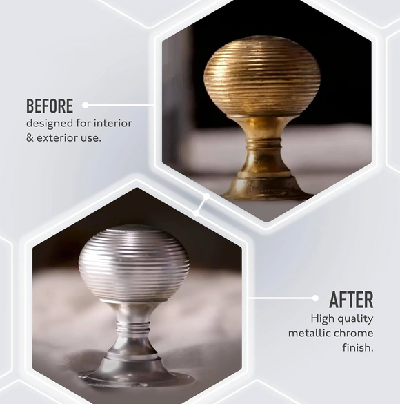 Vopsea cromata spray, 90°C, 460 ml