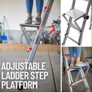 Treapta, platforma orizontala pentru scara de lucru, metalica, ajustabila-5