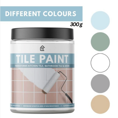 Vopsea PREMIUM speciala pentru gresie, faianta, 300 g, multiple culori