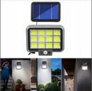 Lampa solara, aplica exterior cu panou si telecomanda, 9 ore lumina-3