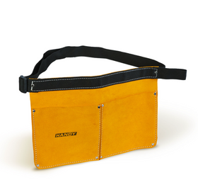 Tașcă, geantă, borsetă de scule de brâu, piele, 35 x 20 cm, 2 buzunare - 0