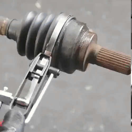 Cleste, unealta pentru montat burdufuri auto, coliere, cleme metal