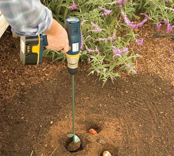 Adaptor sapat tip melc pt. facut gauri in pamant pt plantare, pt. bormasina, masina gaurit