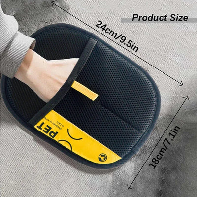 Mănușă pentru păr de animale, îndepărtare rapidă și eficientă pe orice suprafață - 0