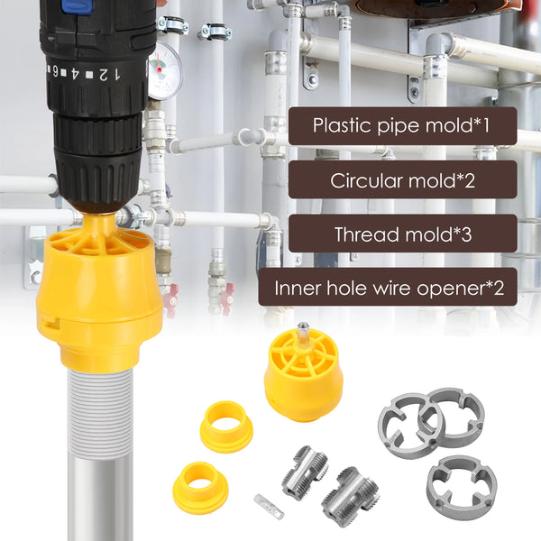 Kit Filetare PVC pentru Burghiu Electric