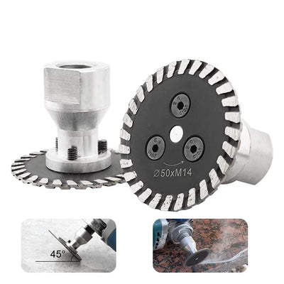 Disc diamantat M14, 50mm, pentru flex, tăieri precise și fine