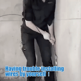 Unealta cu scripete pt. tras cabluri electrice usor si rapid - 0