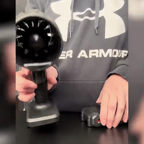 Suflanta universala tip pistol, fara fir, acumulator inclus, 30.000 rot/min