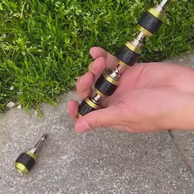 Sistem prindere bit cu 4x capuri si mandrina rapida de ghidare, magnetica - 0