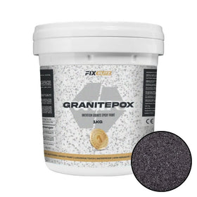 Vopsea, șapă epoxidica cu imitatie de granit, GRANITEPOX™, 1 kg, ANTRACIT - 0