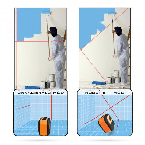 Nivela cu Laser Autonivelanta, in Cruce - HANDY