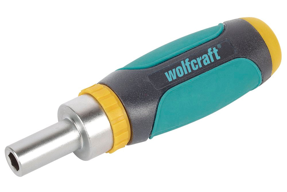 MINISURUBELNITA CU CLICHET + 5X BIȚI - WOLFCRAFT 1237000