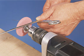 Piatra polizare pt ascutit cutite, foarfece, burghie pt bormasina - WOLFCRAFT 2140000