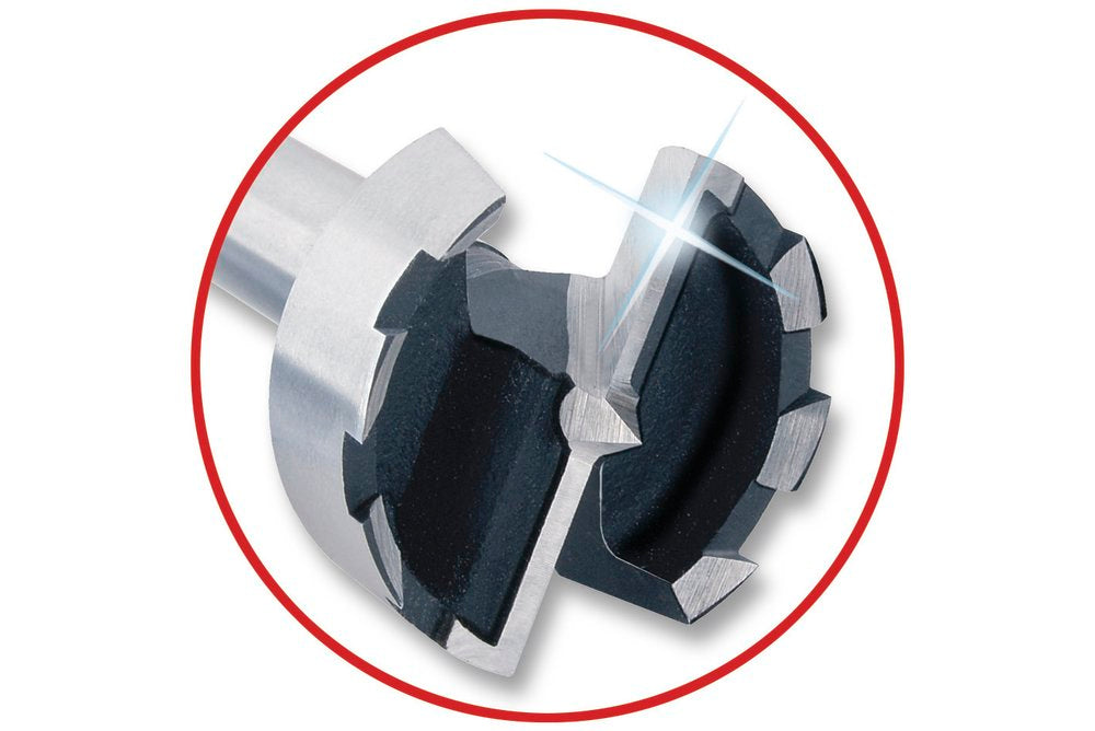 Set 5X burghie, freze lemn forstner pt balamale - WOLFCRAFT 1002000
