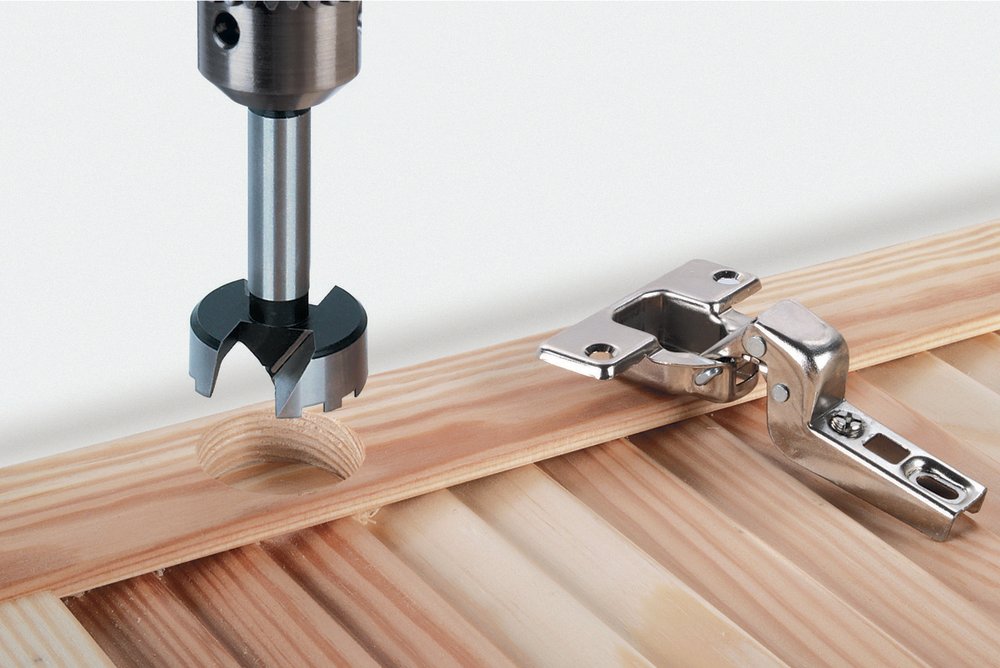 Set 5X burghie, freze lemn forstner pt balamale - WOLFCRAFT 1002000