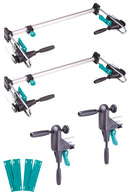 Set, kit profesional montaj captuseli si tocuri usi - WOLFCRAFT 3676000-1