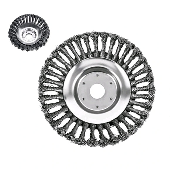 Disc cu sarma pentru motocoasa de umar, trimmer iarba, 20 cm