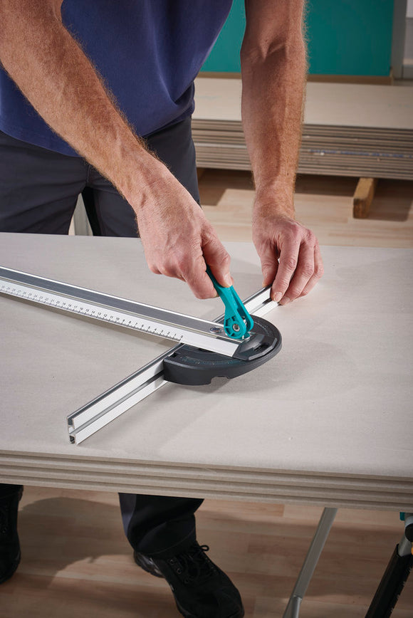 Sina in T cu Cutter Paralel Pt Rigips si Placi Lemn - Wolfcraft 4008000