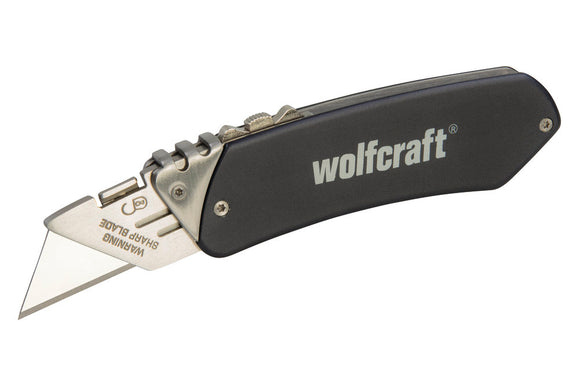 Cutit profesional universal retractabil dur si rezistent  - WOLFCRAFT 4124000