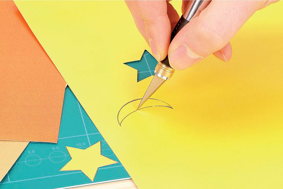 Cutit de precizie profesional pentru taieri exacte, tip stilou - WOLFCRAFT 4195000