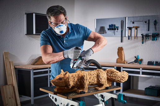 Freza raspel cu profil sferic pentru polizorul unghiular/flex, Ø 31,5 mm Wolfcraft 4386000