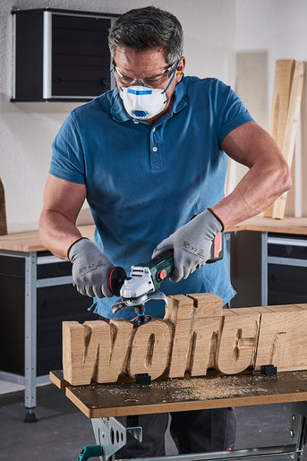 Set 8x discuri de slefuire cu dorn de insurubare, Ø 50 mm - Wolfcraft 5608000