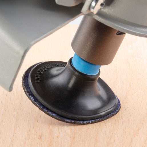 Set platan de slefuire flexibil pt. polizoare unghiulare/flex, cu 3 discuri, Wolfcraft 5607000