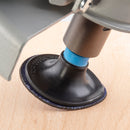 Set platan de slefuire flexibil pt. polizoare unghiulare/flex, cu 3 discuri, Wolfcraft 5607000-2