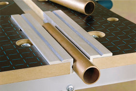 2X BACURI DE STRANGERE DIN METAL - ACCESORIU MASA WOLFCRAFT 6171000