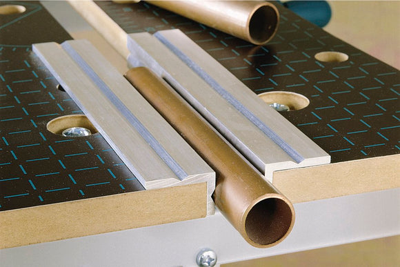 2X BACURI DE STRANGERE DIN METAL - ACCESORIU MASA WOLFCRAFT 6171000